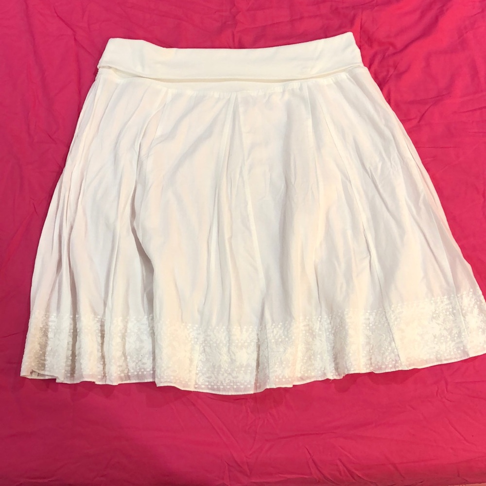 Fashion Bug cotton white skirt. Size 1X.